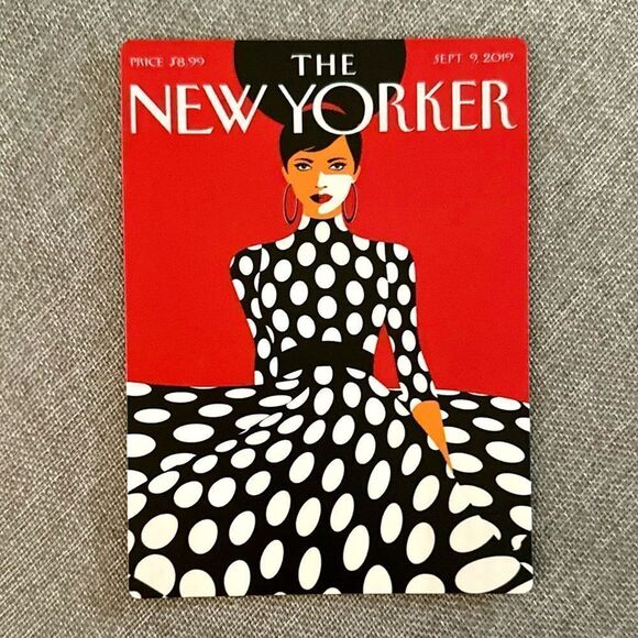 New Yorker Magazine Sweeping into Fall 2019 Magnet - Picture 2 of 5